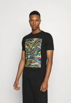 Ellesse CAMRINO TEE - T-shirt Imprimé - Black