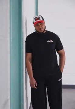 Ellesse VOODOO TEE - T-shirt Basique - Black