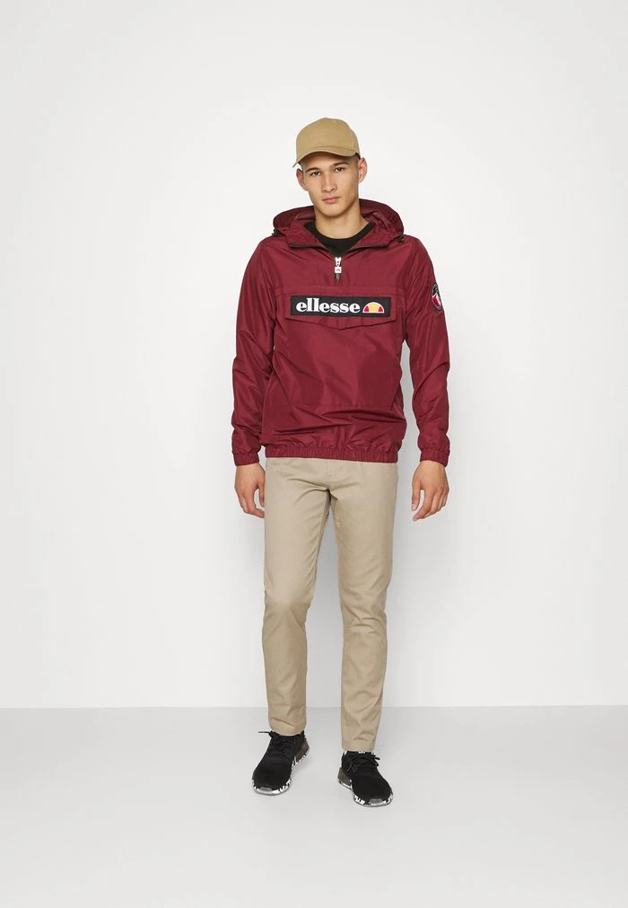 Ellesse MONT JACKET - Veste Légère - Burgundy 2 Ellesse MONT JACKET - Veste Légère - Burgundy – Image 2