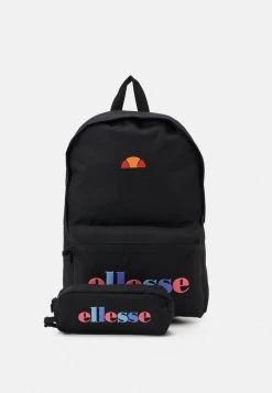 Ellesse EXCLUSIVE BENRA BACKPACK AND PENCIL CASE SET UNISEX - Set D'écolier - Black