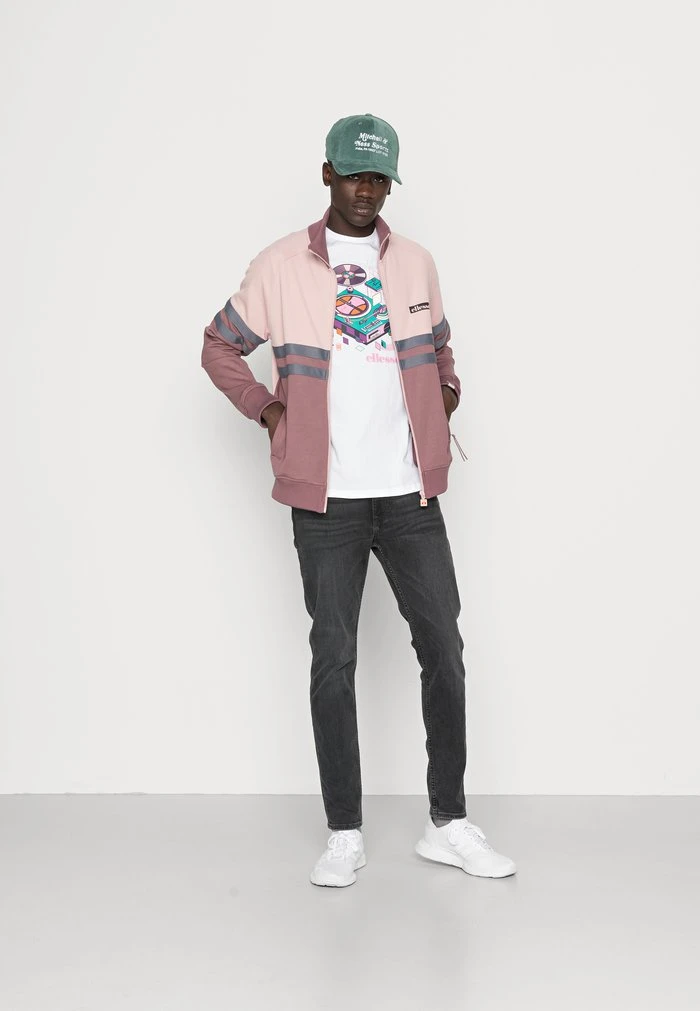 Ellesse SETTIMANA TRACK TOP - Veste De Survêtement - Dark Pink 2 Ellesse SETTIMANA TRACK TOP - Veste De Survêtement - Dark Pink – Image 2