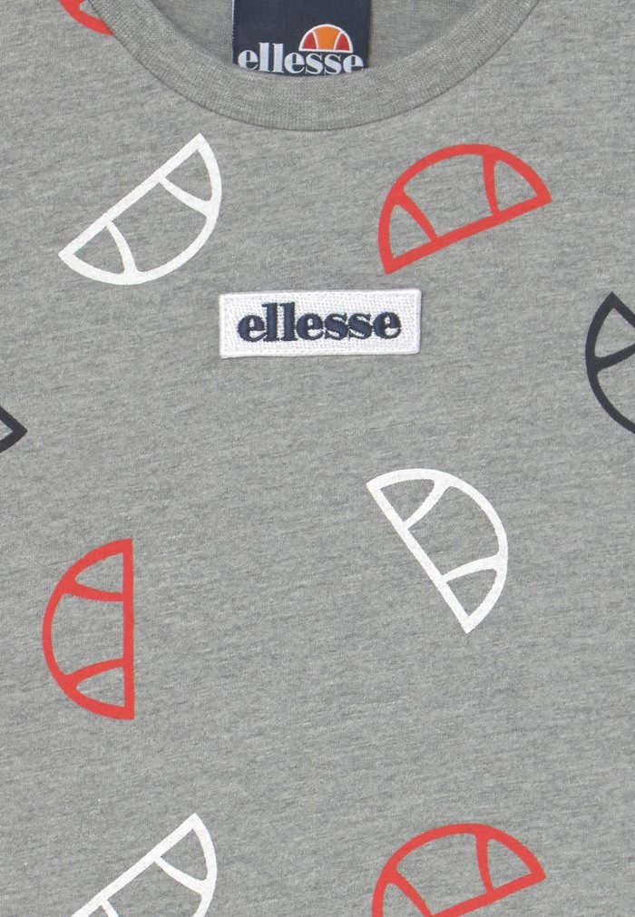 Ellesse PHILI - T-shirt Imprimé - Grey Marl 3 Ellesse PHILI - T-shirt Imprimé - Grey Marl – Image 3