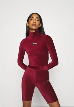 Ellesse HOLLIE - T-shirt à Manches Longues - Burgundy
