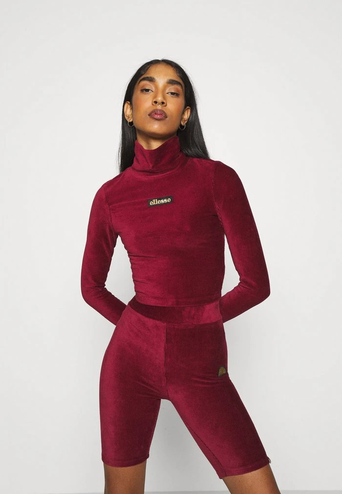 Ellesse HOLLIE - T-shirt à Manches Longues - Burgundy 1 Ellesse HOLLIE - T-shirt à Manches Longues - Burgundy