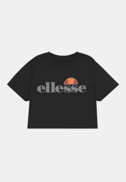 Ellesse SERELA CROPPED - T-shirt Imprimé - Black