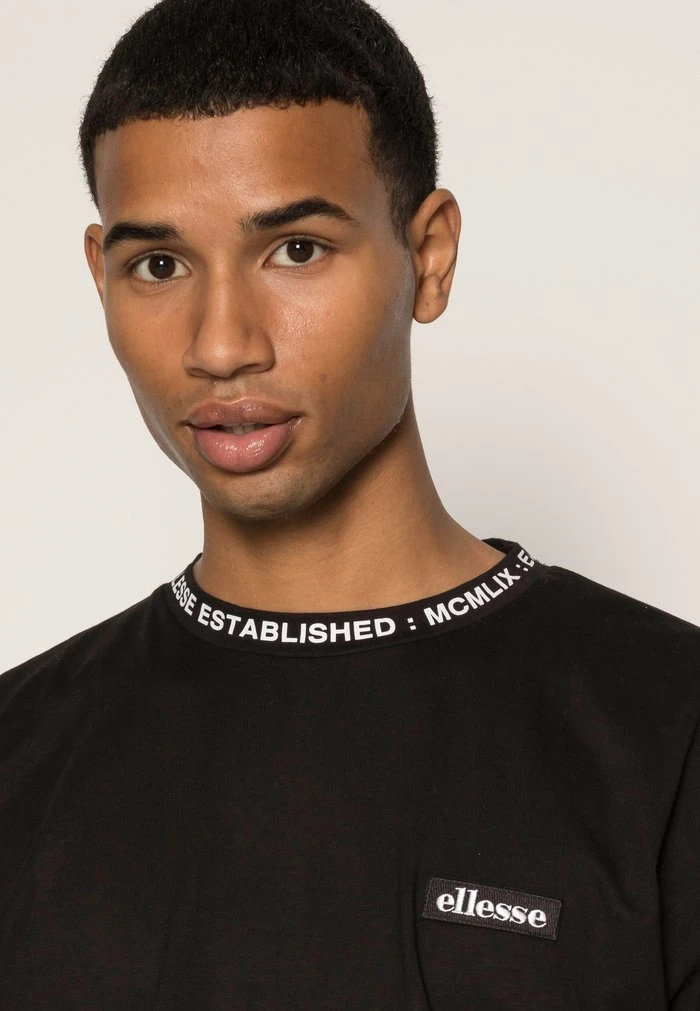 Ellesse FLEXXED TEE - T-shirt Basique - Black 5 Ellesse FLEXXED TEE - T-shirt Basique - Black – Image 5