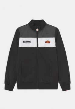 Ellesse BURINTA - Veste De Survêtement - Black/dark Grey