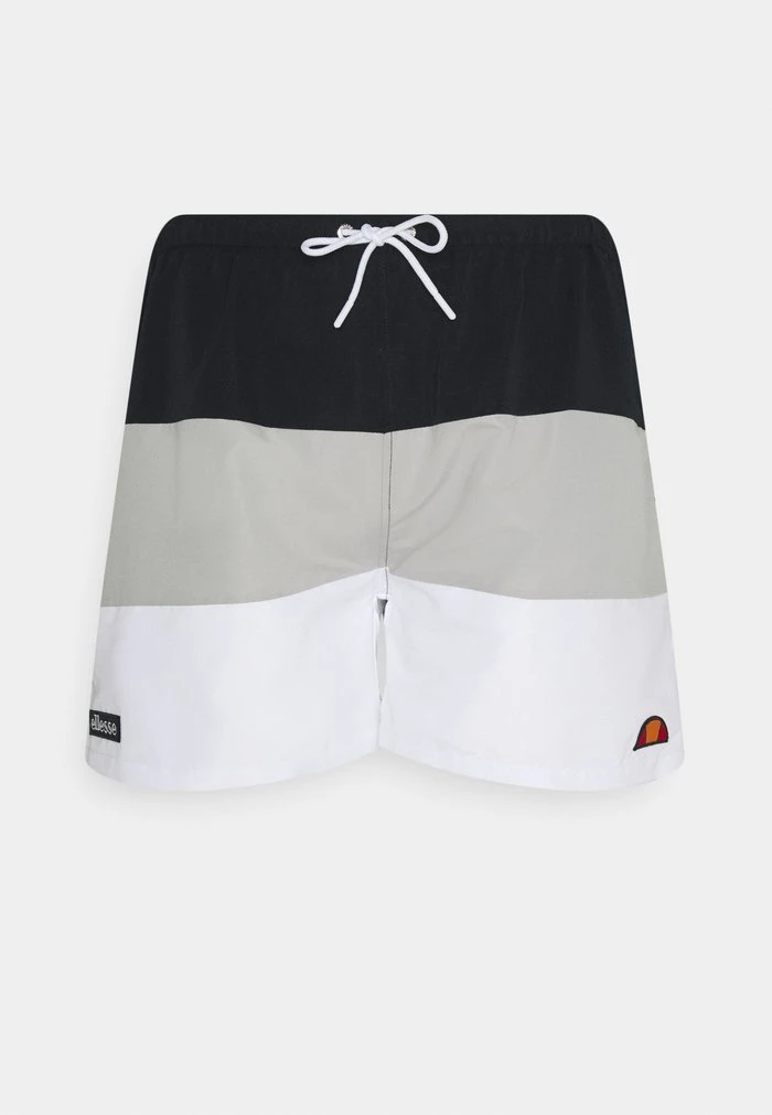 Ellesse CIELO - Short De Bain - Black/grey/white 1 Ellesse CIELO - Short De Bain - Black/grey/white