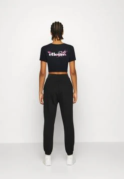 Ellesse CLAUDINE CROP - T-shirt Imprimé - Black -Ellesse Boutique 0ebbb009941f40eeb829e55c21f9a1b3