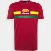 Ellesse APRELA TEE - T-shirt Imprimé - Dark Red