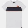 Ellesse ZABAGLIONE - T-shirt Imprimé - White
