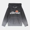 Ellesse JERO HOODY - Sweat à Capuche - Black/grey Fade