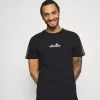 Ellesse CARCANO - T-shirt Imprimé - Black