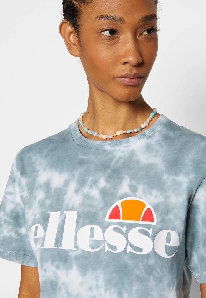 Ellesse ALBANY TIE DYE - T-shirt Imprimé - Green/white 7 Ellesse ALBANY TIE DYE - T-shirt Imprimé - Green/white – Image 7