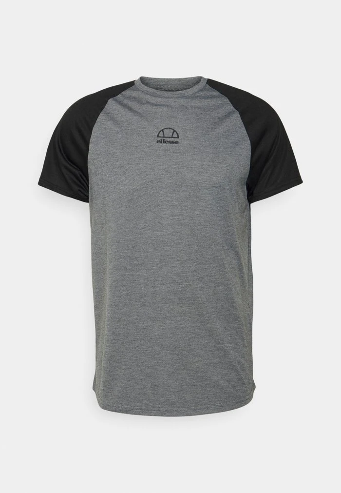 Ellesse SIPOSTA TEE & SHORT SET - Survêtement - Dark Grey Marl 2 Ellesse SIPOSTA TEE & SHORT SET - Survêtement - Dark Grey Marl – Image 2
