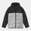 Ellesse MANERO PADDED UNISEX - Veste D'hiver - Black/silver
