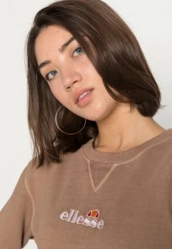 Ellesse POPSY CROPPED - Sweatshirt - Brown -Ellesse Boutique 181c2c78f32f427ba4c8dfaf38595084