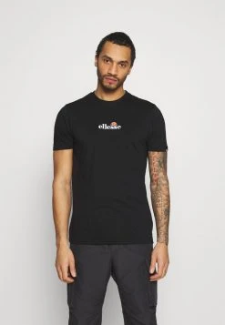Ellesse MAVOZ UNISEX - T-shirt Imprimé - Black