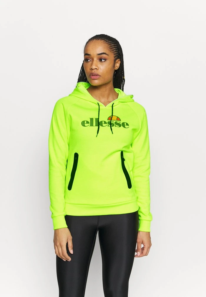 Ellesse ARCILLE HOODY - Sweat à Capuche - Neon Yellow 1 Ellesse ARCILLE HOODY - Sweat à Capuche - Neon Yellow