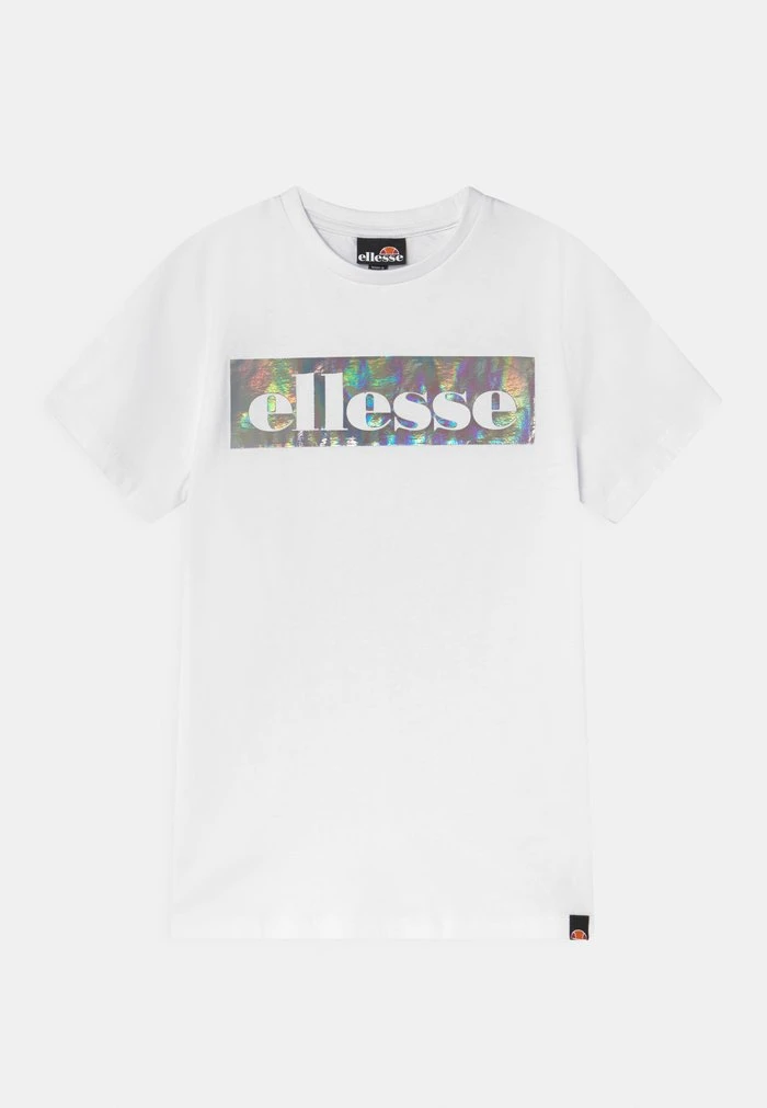 Ellesse HALLE TEE - T-shirt Imprimé - White 1 Ellesse HALLE TEE - T-shirt Imprimé - White