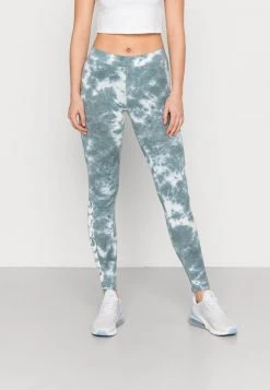 Ellesse SOLOS TIE DYE - Legging - Green/white