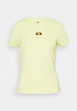 Ellesse MONTIA TEE - T-shirt Basique - Light Yellow