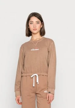 Ellesse POPSY CROPPED - Sweatshirt - Brown