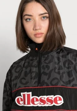 Ellesse ANGLE TRACK TOP - Veste Coupe-vent - Black -Ellesse Boutique 20f5a4be6e9649cd8929fd104d7bff59
