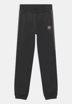Ellesse TEMI TRACK UNISEX - Pantalon De Survêtement - Black/dark Green