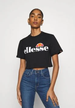 Ellesse ALBERTA - T-shirt Imprimé - Black