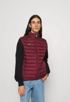 Ellesse BARDY GILET - Veste Sans Manches - Burgundy -Ellesse Boutique 256d08f2d5e84e978347ad03b8cb2b38