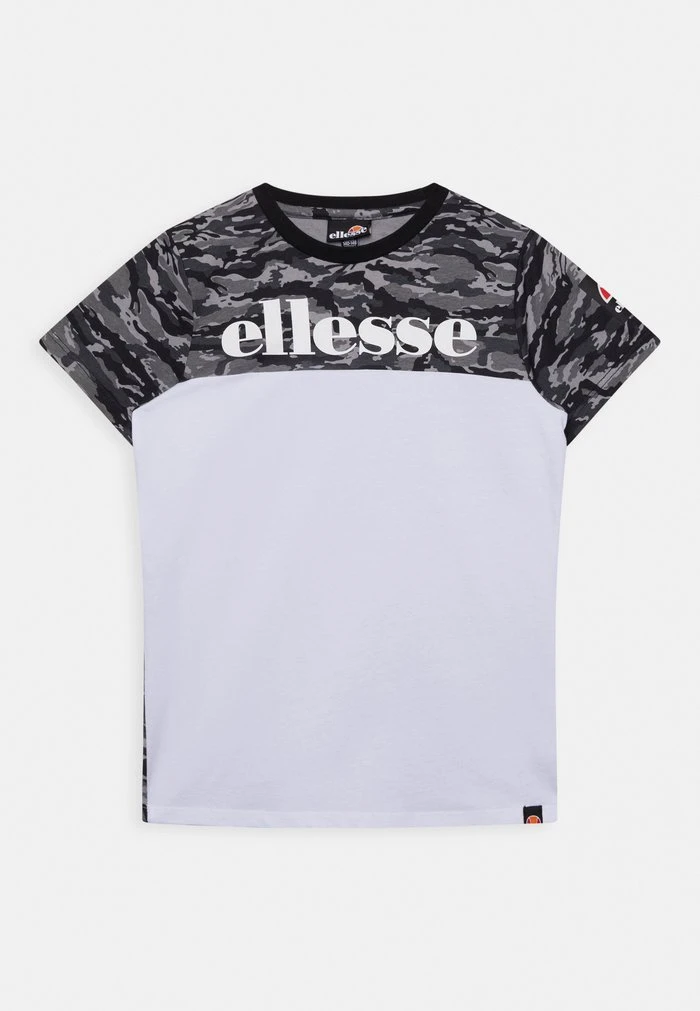 Ellesse MITICO - T-shirt Imprimé - Camo/white 1 Ellesse MITICO - T-shirt Imprimé - Camo/white