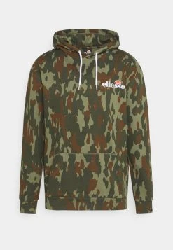 Ellesse PRIMERO CAMO HOODY - Sweatshirt - Khaki -Ellesse Boutique 2f7054f4fa644889ba9979749ce885df