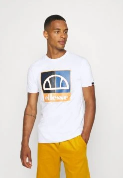 Ellesse SALUS TEE - T-shirt Imprimé - White