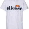 Ellesse MALIA - T-shirt Imprimé - White Marl