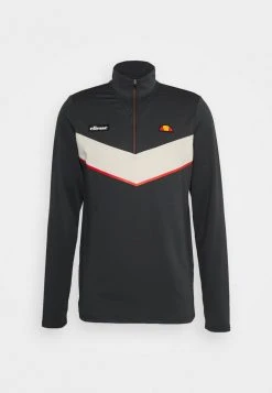 Ellesse FRODE ZIP - T-shirt à Manches Longues - Black