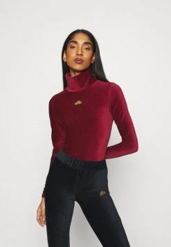 Ellesse LOISA - T-shirt à Manches Longues - Burgundy