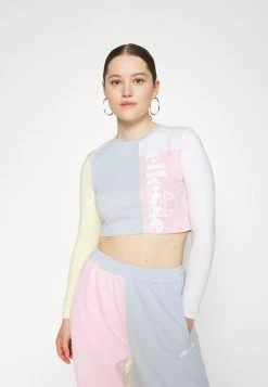 Ellesse POMERIGGIO CROP - T-shirt à Manches Longues - Multi