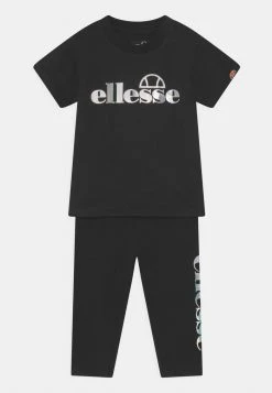 Ellesse DELILA TEE SET UNISEX - Legging - Black