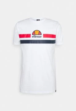 Ellesse APRELA TEE - T-shirt Imprimé - White
