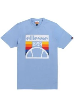 Ellesse PIROZZI - T-shirt Imprimé - Blue