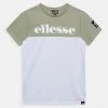 Ellesse MITICO - T-shirt Imprimé - Green/white