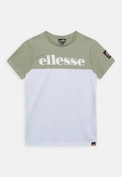 Ellesse MITICO - T-shirt Imprimé - Green/white