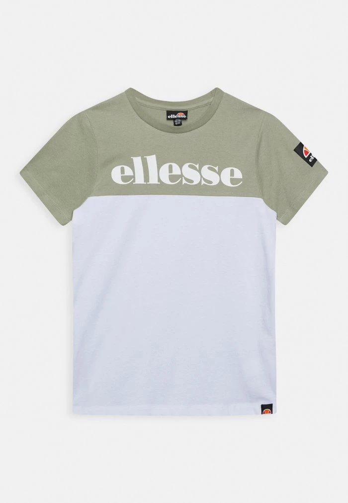 Ellesse MITICO - T-shirt Imprimé - Green/white 1 Ellesse MITICO - T-shirt Imprimé - Green/white