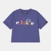 Ellesse NATTIA - T-shirt Imprimé - Purple
