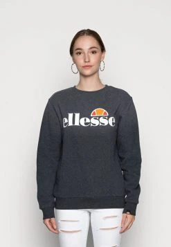 Ellesse AGATA - Sweatshirt - Dark Grey Marl