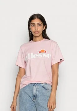 Ellesse ALBANY - T-shirt Imprimé - Light Pink