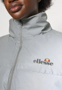 Ellesse CROPPED PUFFER JACKET - Veste D'hiver - Silver -Ellesse Boutique 46473a53702745aaacd0852c96cb7753