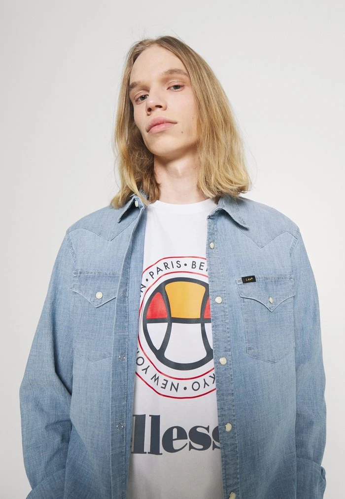 Ellesse CAMPA TEE - T-shirt Imprimé - White 4 Ellesse CAMPA TEE - T-shirt Imprimé - White – Image 4