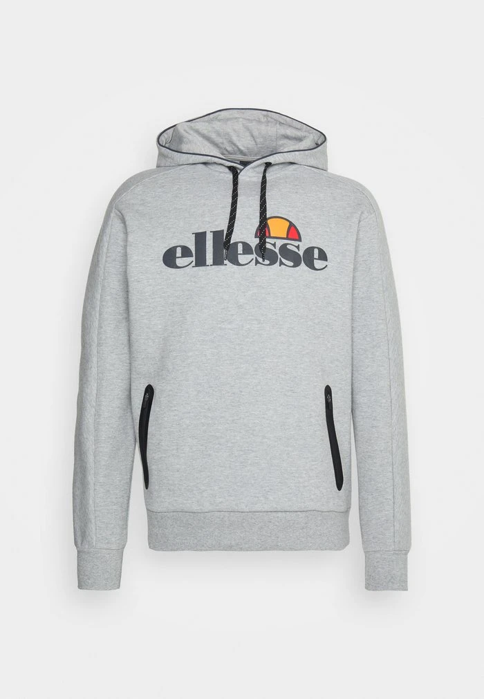 Ellesse DUCENTA HOODY - Sweat à Capuche - Grey Melange 1 Ellesse DUCENTA HOODY - Sweat à Capuche - Grey Melange